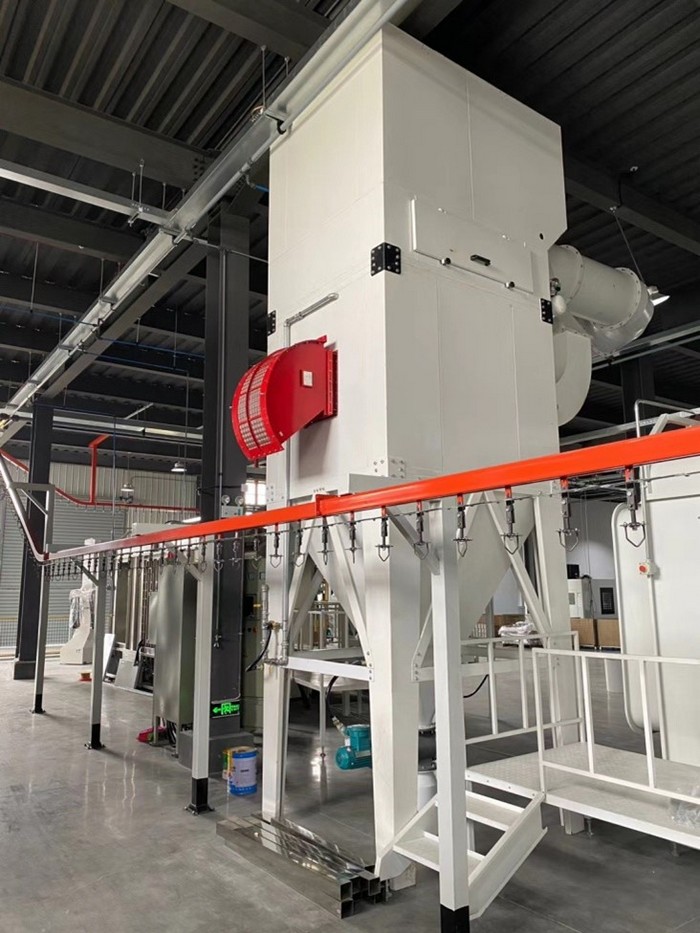 除塵防爆設(shè)備:無焰泄放裝置安裝實(shí)例1