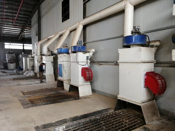 除塵防爆設(shè)備:無焰泄放裝置安裝實(shí)例2